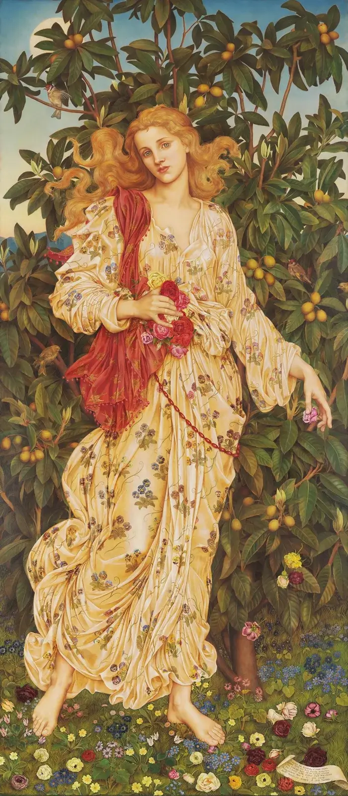 Flora av Evelyn De Morgan