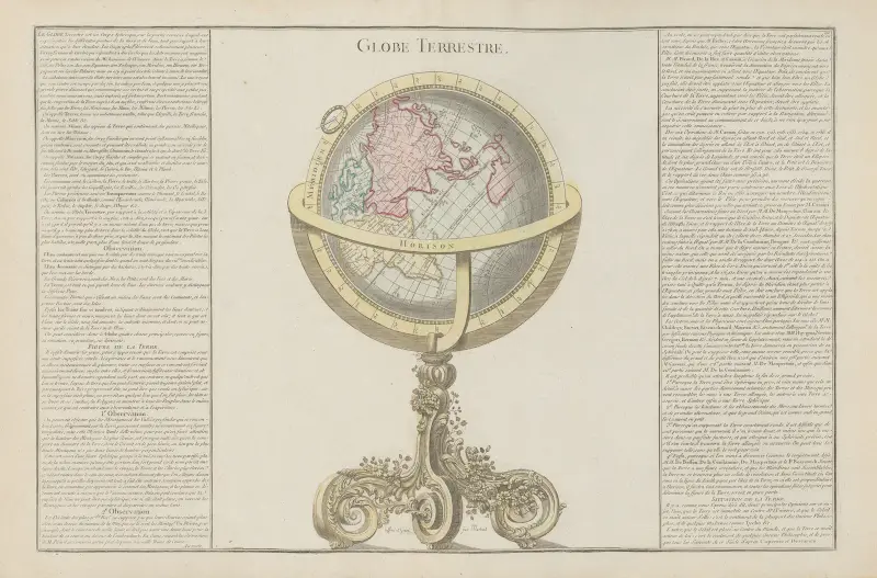 Metodisk och elementär atlas över geografi, plansch 15 av Claude Buy de Mornas