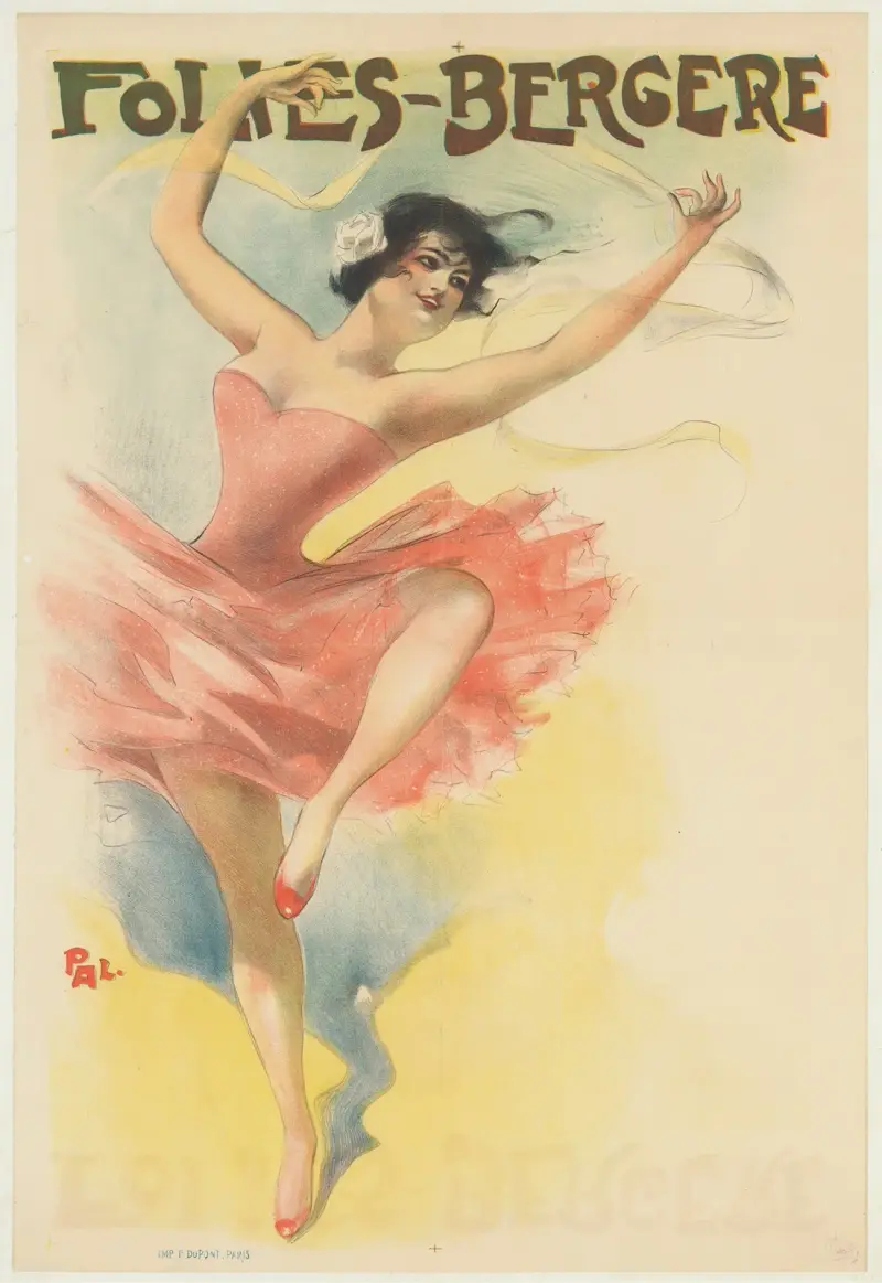 Folies-Bergère. Varje kväll la Loïe Fuller av Pal (Jean de Paleologue)
