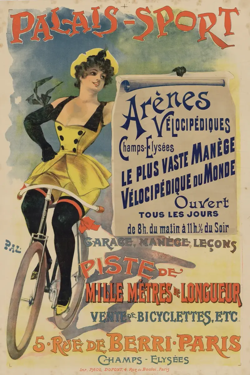 Palais-sport, velocipedarenor av Pal (Jean de Paleologue)
