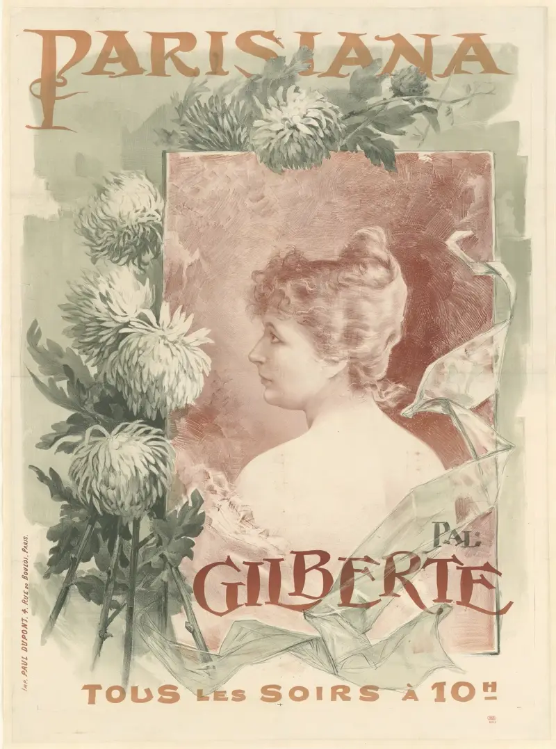 Parisiana. Gilberte varje kväll kl. 22 av Pal (Jean de Paleologue)