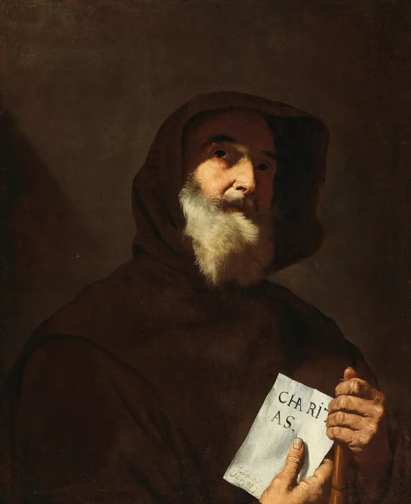 Den helige Franciskus av Paola av Jusepe de Ribera