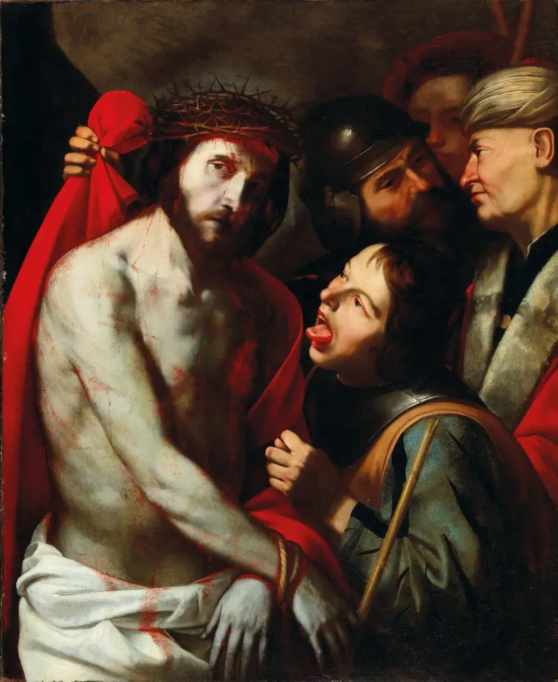 Die Verspottung Christi von Jusepe de Ribera