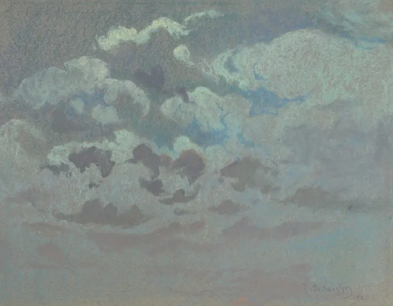 Cloud Study av Rodolphe De Saegher