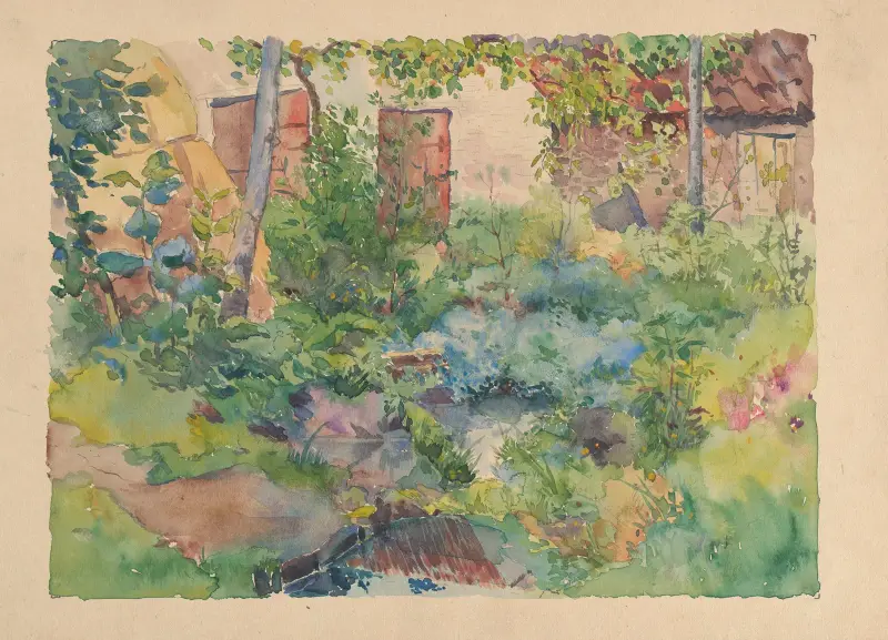 Garden av Rodolphe De Saegher