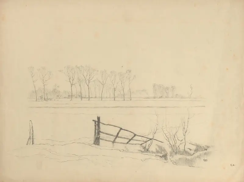 Říční krajina – Nr. 1, Rodolphe De Saegher