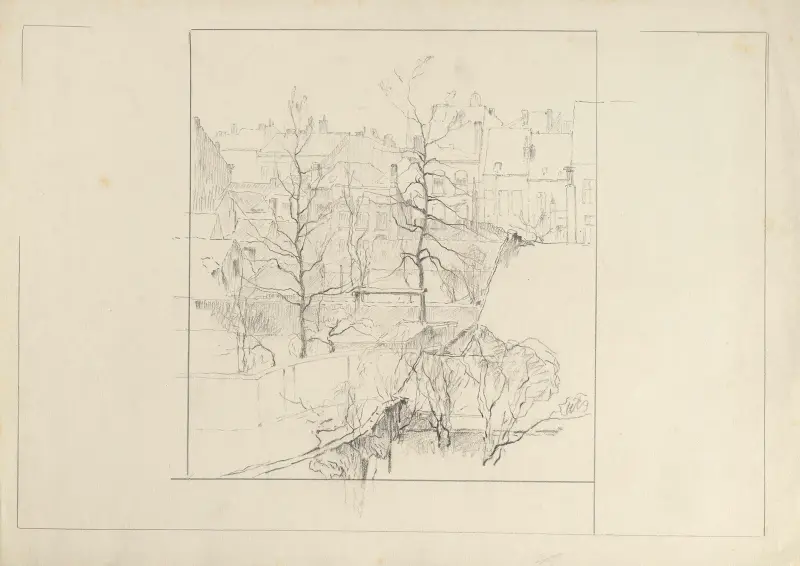 Townscape av Rodolphe De Saegher