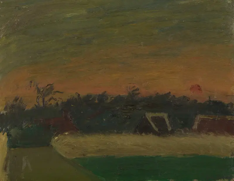 Západ slunce, Gustave De Smet