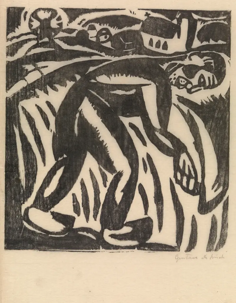 Der Schnitter von Gustave De Smet