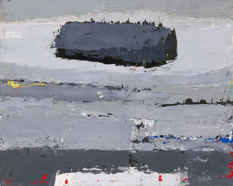 Krajina s oblakem, Nicolas De Staël