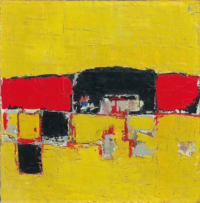 Paysage, 1951 – nr 1 av Nicolas De Staël