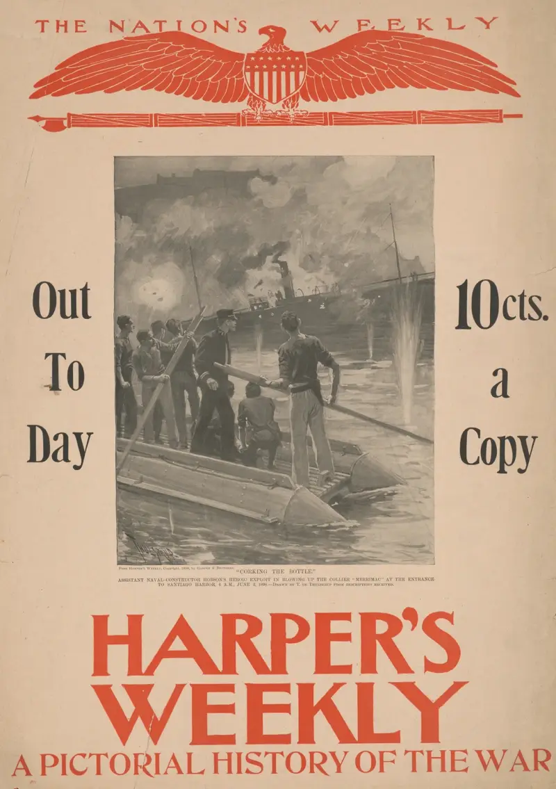 Harper's Weekly, eine Bildchronik des Krieges von Thure de Thulstrup