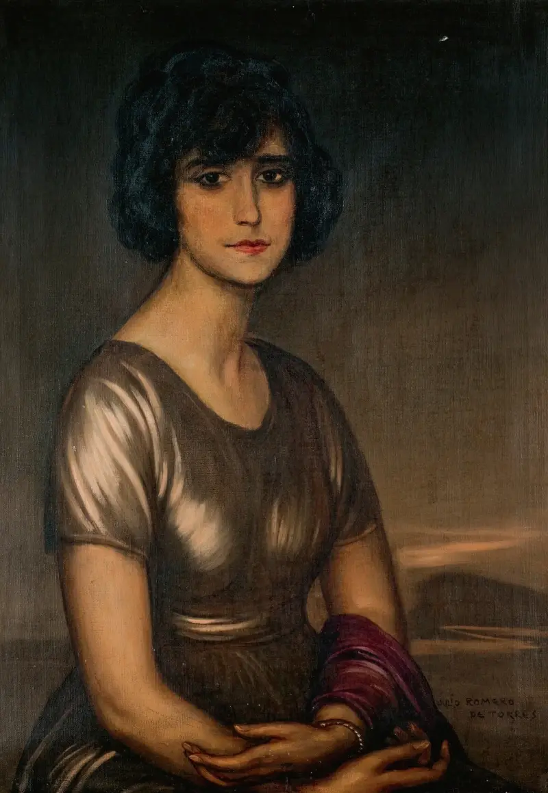 Portrét mladé dámy, Julio Romero De Torres