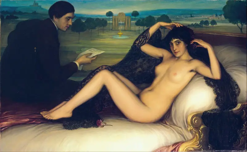 Poesins Venus av Julio Romero De Torres