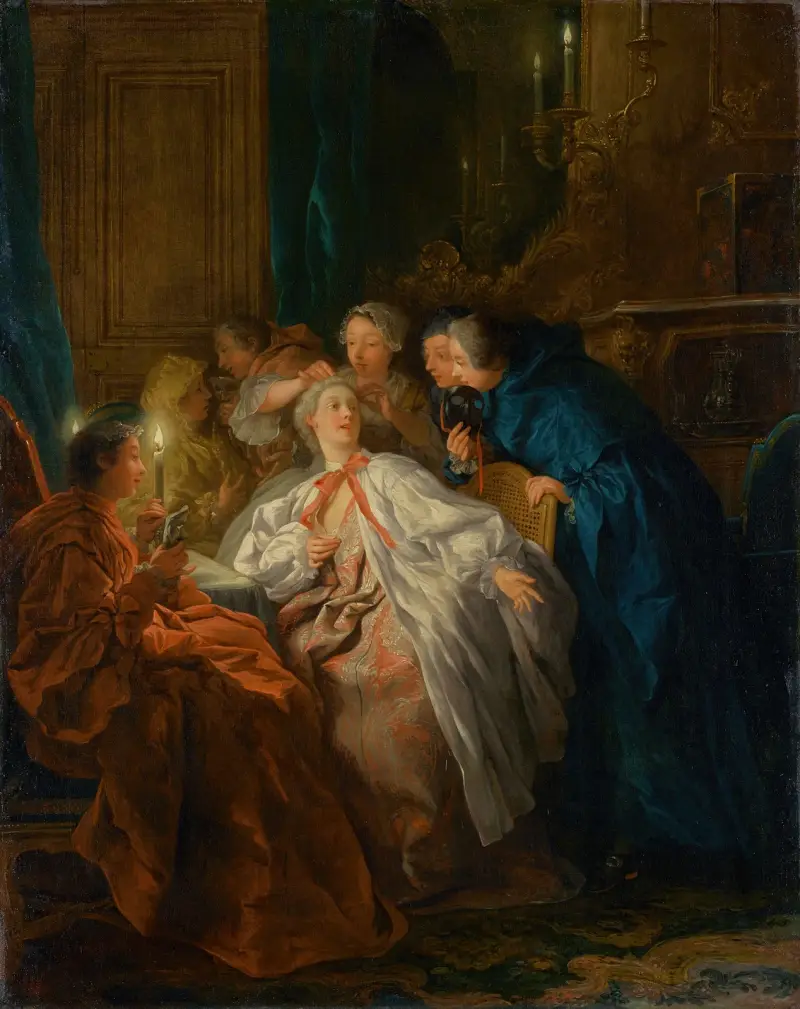 Před plesem, Jean-François de Troy