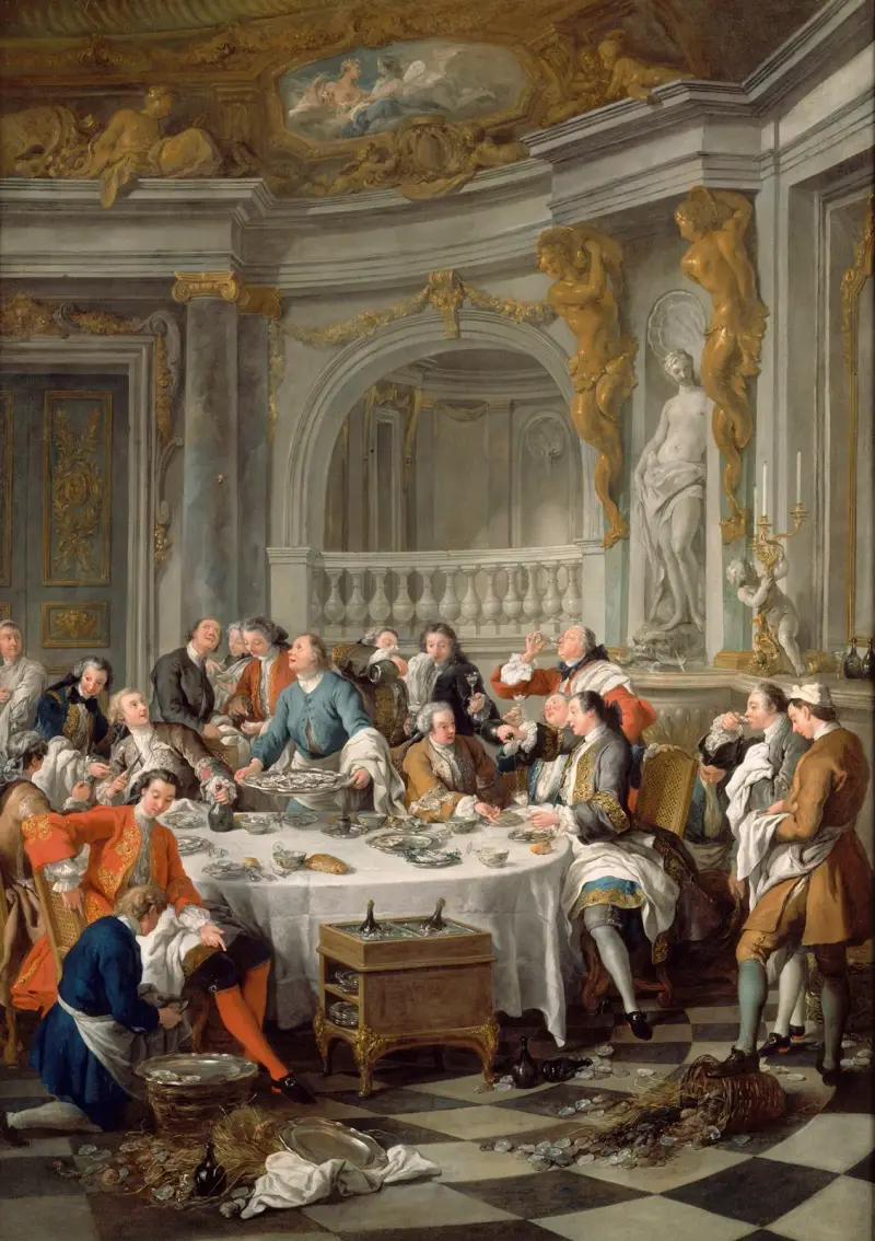 Le Déjeuner d’huîtres av Jean-François de Troy