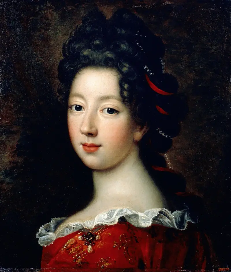Louise Françoise de Bourbon, Mademoiselle de Nantes (1688–1693) von Jean-François de Troy