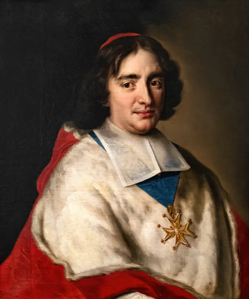 Porträtt av Pierre de Bonzi, kardinal och ärkebiskop av Narbonne av Jean-François de Troy
