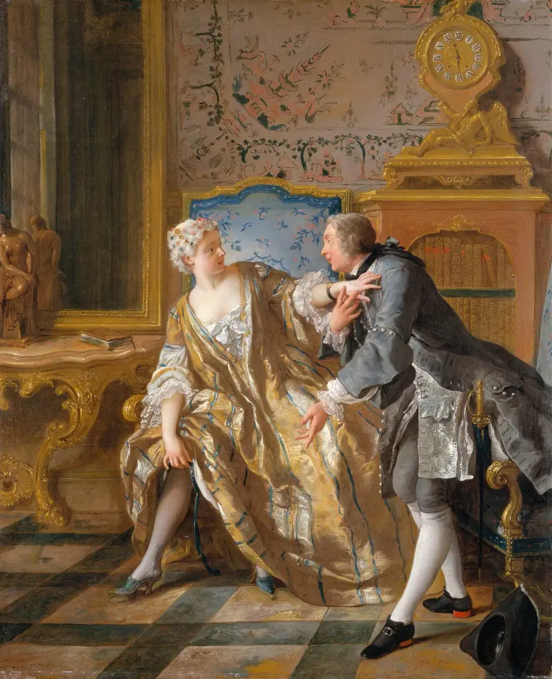 Der Hosenbandorden von Jean-François de Troy