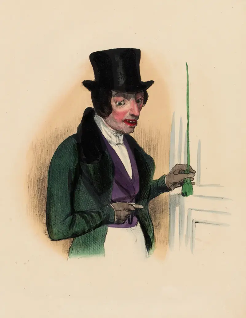 Mr. Pique-assiette. cinq heures justes je crois qu’ils sont déjà à table av Charles-Joseph Traviès de Villers