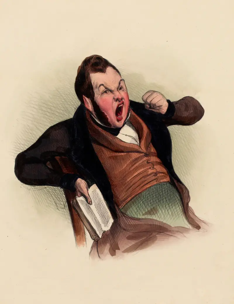 Vilken underhållande läsning av Charles-Joseph Traviès de Villers