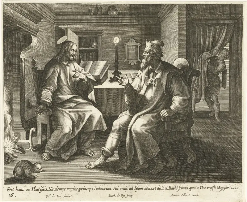 Rozhovor s Nikodémem, Maerten De Vos