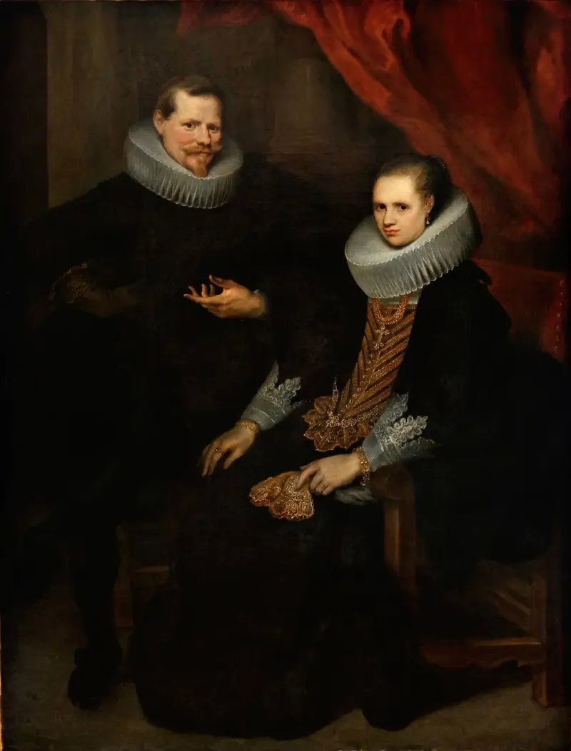 Doppelporträt eines Ehepaares von Cornelis de Vos