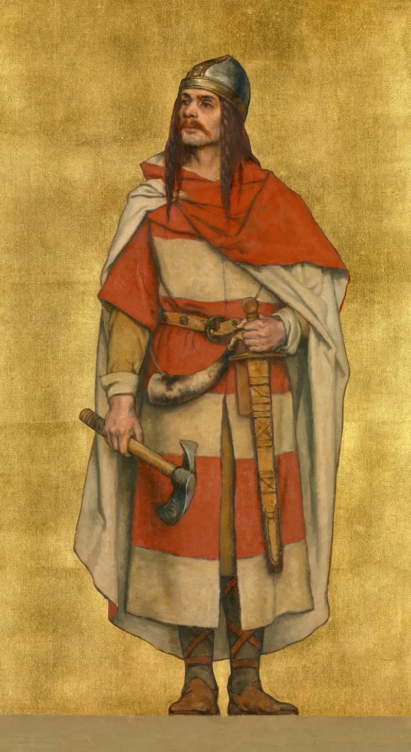 Balduin VII av Flandern av Albrecht De Vriendt