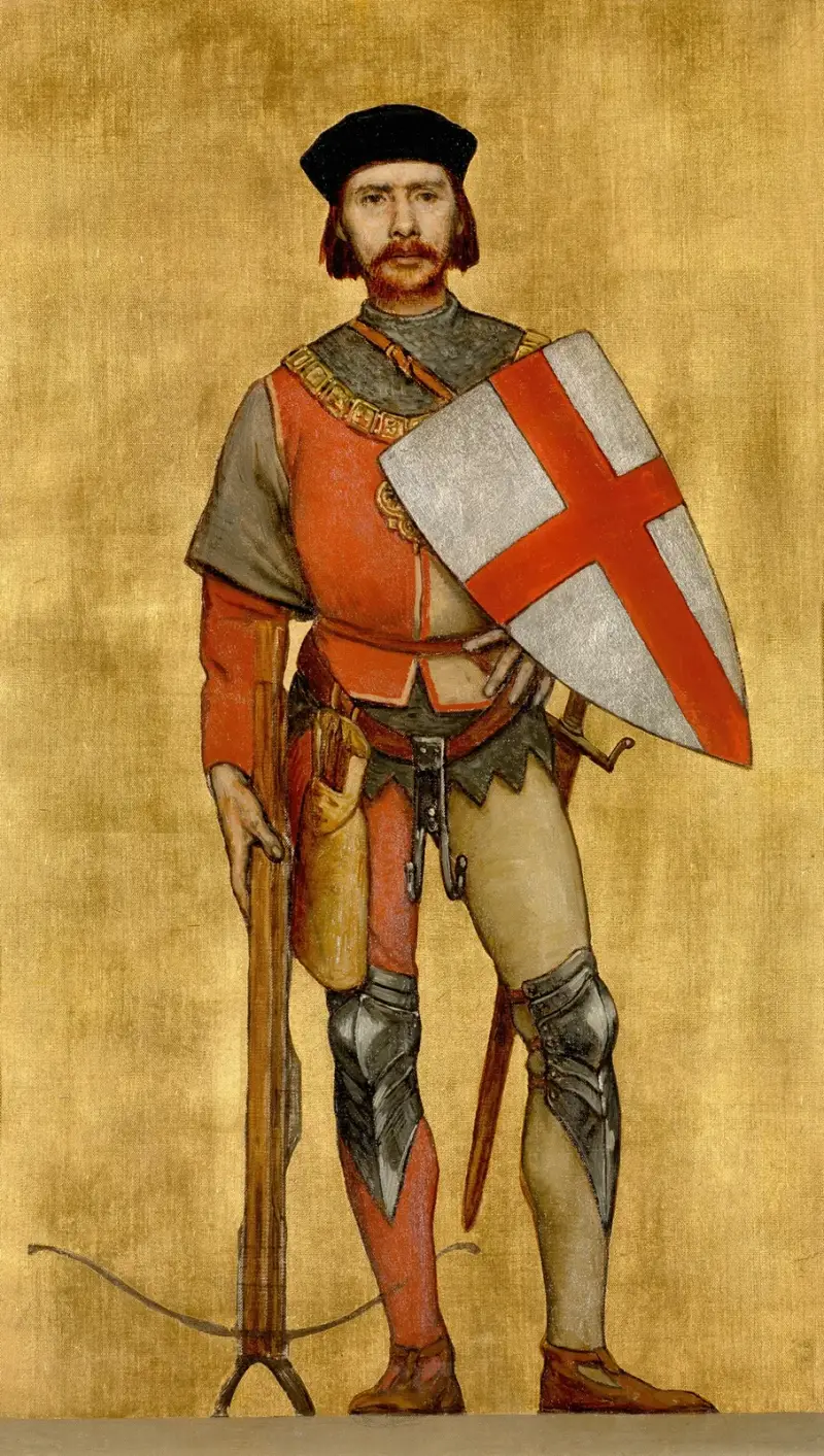 Dean of the Armed Guild of Saint George av Albrecht De Vriendt