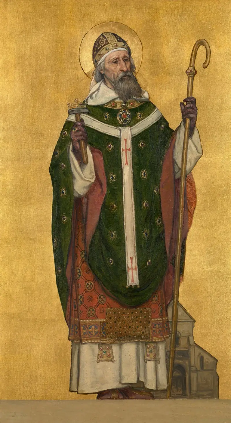 Sankt Eligius, biskop av Noyon av Albrecht De Vriendt