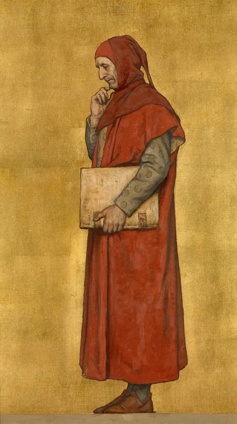 Literatören Gillis de Wevel av Albrecht De Vriendt