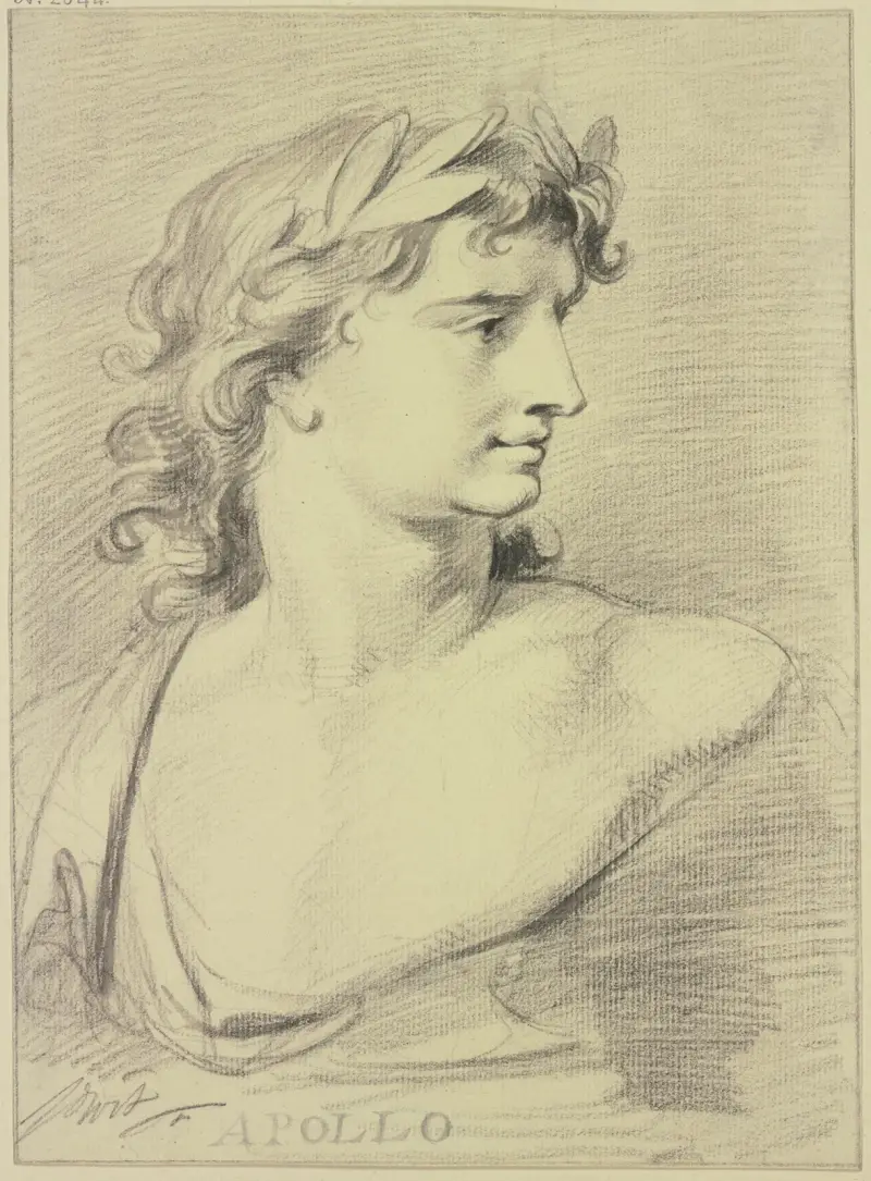 Apollobüste von Jacob de Wit