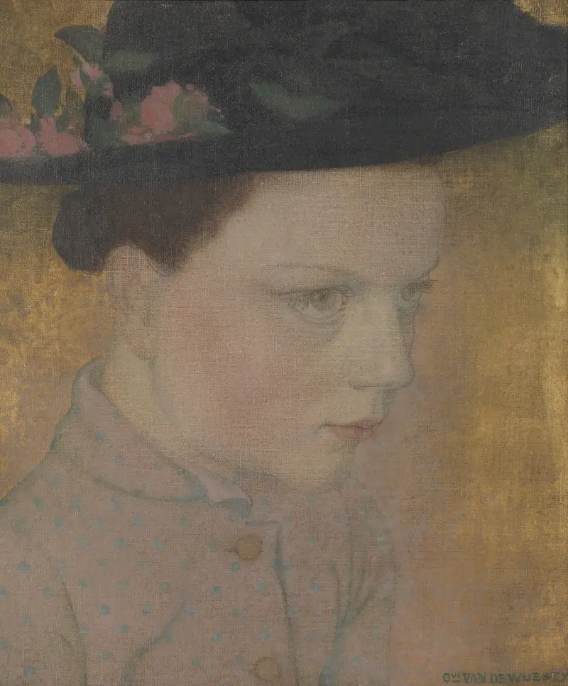 Wiejskie dziewczę, Gustave Van de Woestijne