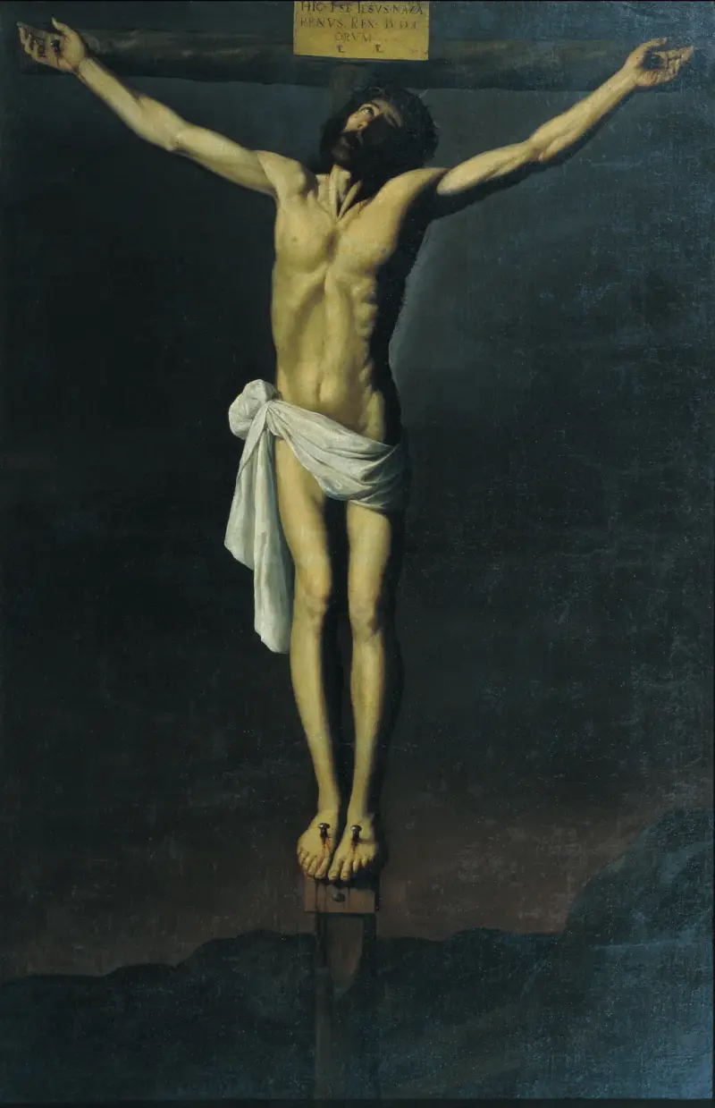 Christ Crucified av Francisco de Zurbarán