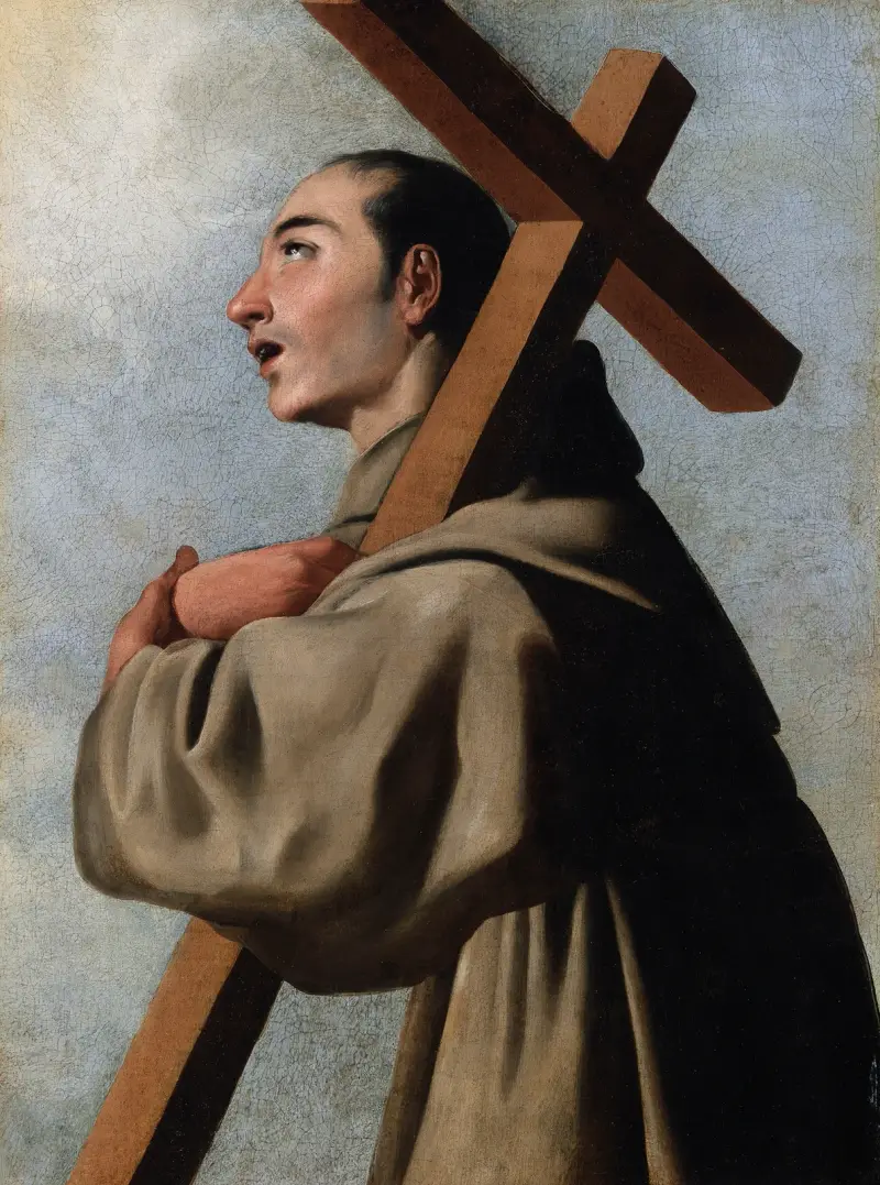 Saint Diego of Alcalá av Francisco de Zurbarán