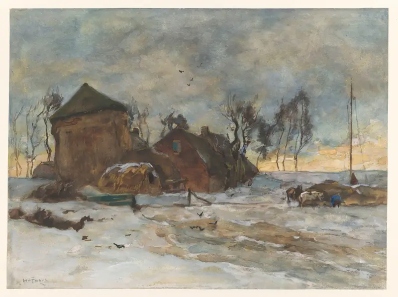 Winterlandschaft von Willem de Zwart