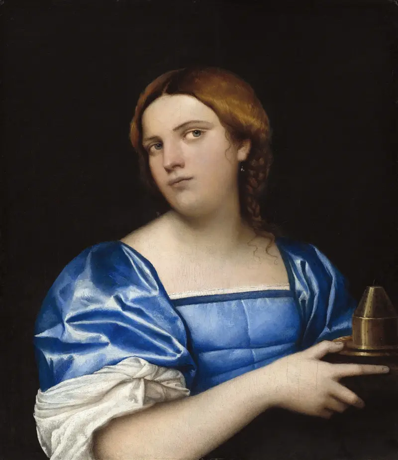 Portret młodej kobiety jako mądrej panny, Sebastiano del Piombo