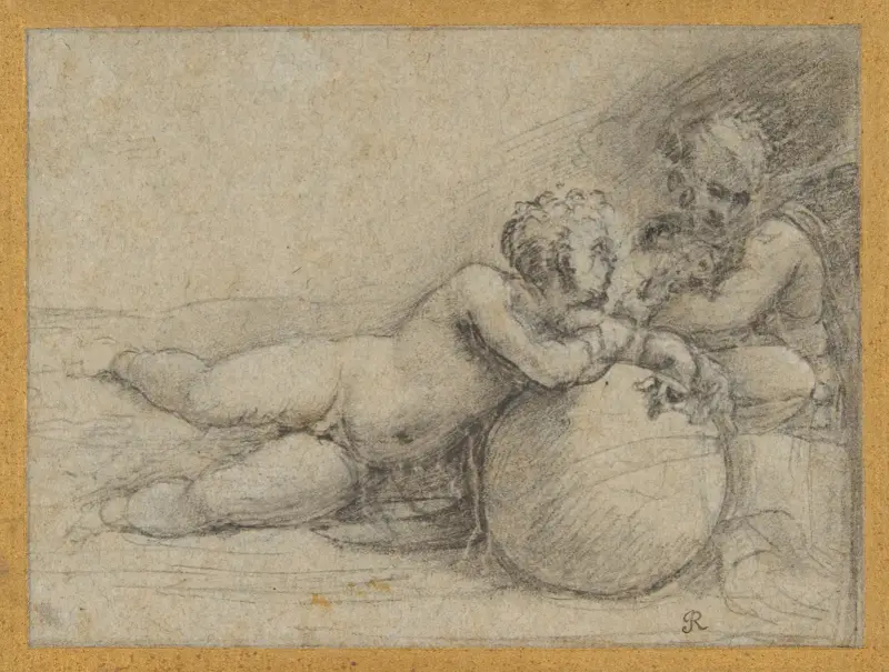 Das Christuskind und Johannes der Täufer von Sebastiano del Piombo