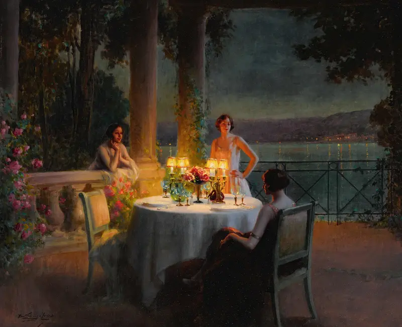 Večeře při svíčkách, Delphin Enjolras
