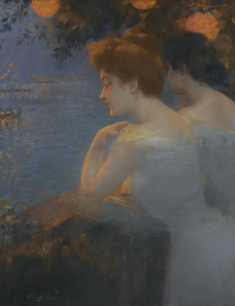 Fete venitienne av Delphin Enjolras