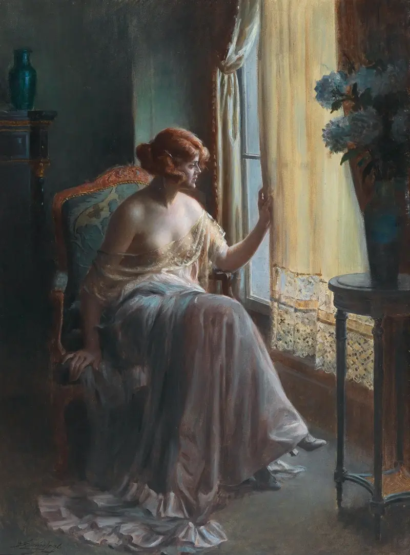 Damen i boudoiren av Delphin Enjolras