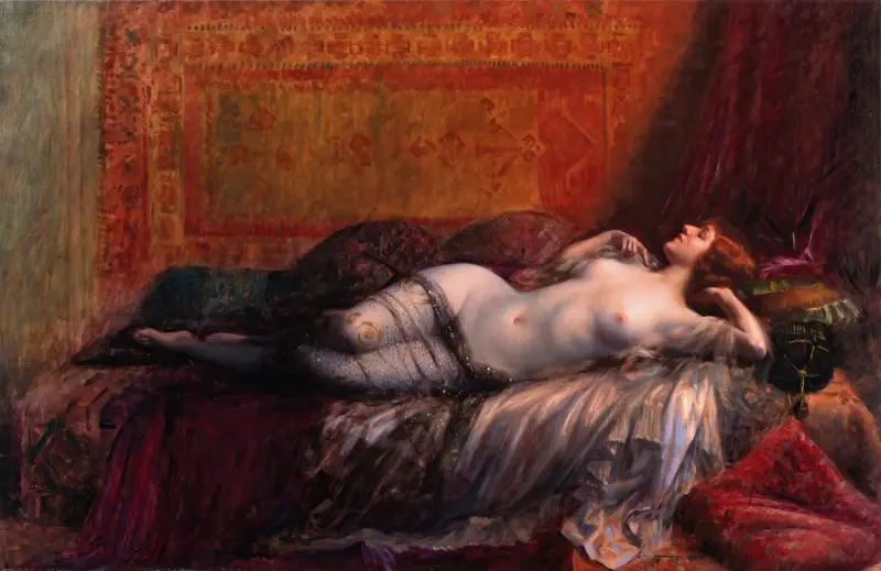 Odalisque av Delphin Enjolras