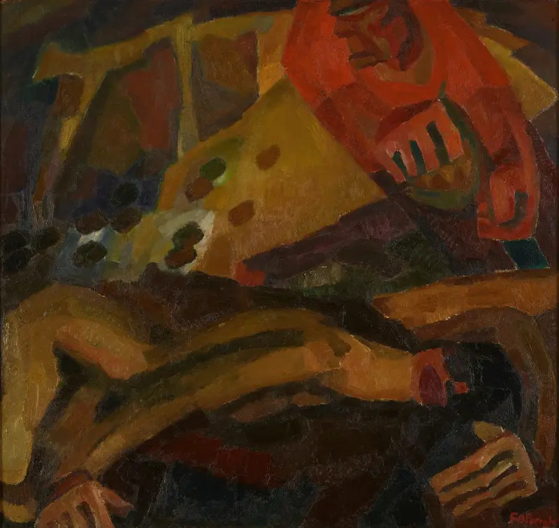 De zaaier av Frits van den Berghe