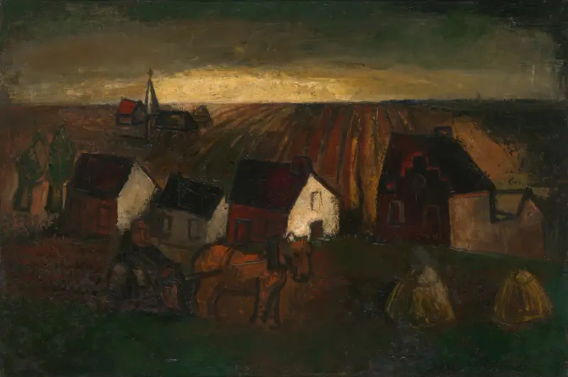 Landschap av Frits van den Berghe