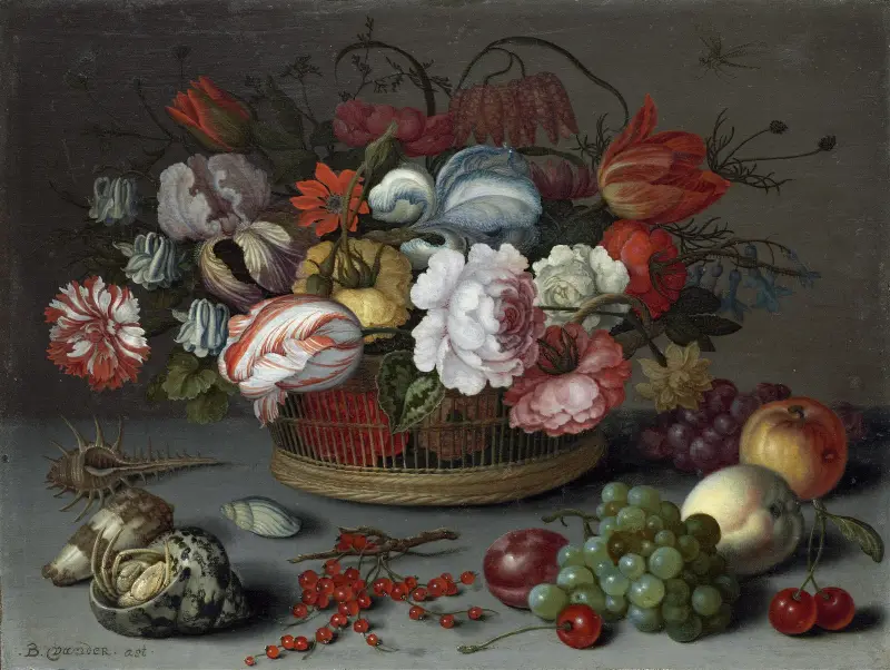 Blumenkorb von Balthasar van der Ast