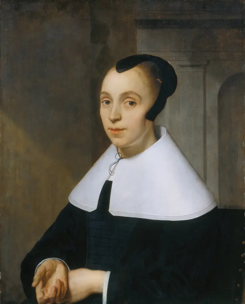 Porträtt av en kvinna, 1656 av Bartholomeus van der Helst