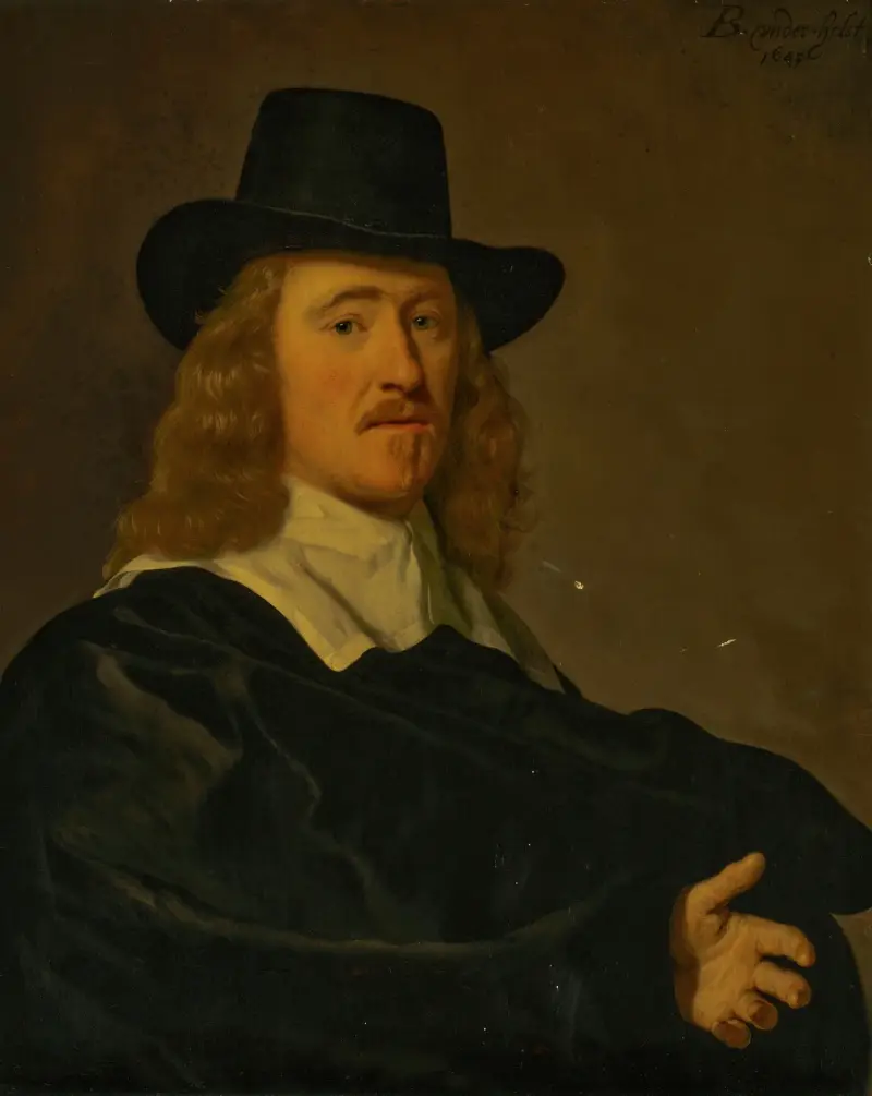 Porträtt av David Rijckaert (1614–1680) av Bartholomeus van der Helst