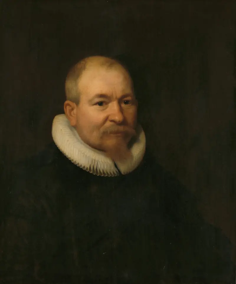 Samuel van Lansbergen (d. 1669), remonstrantisk präst i Rotterdam av Bartholomeus van der Helst
