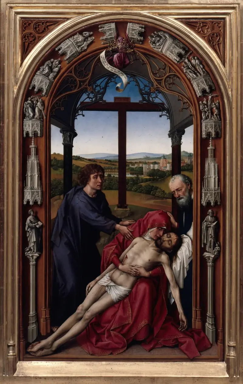 Vår Fru-altaret (Mirafloresaltaret), 1440 – nr 2 av Rogier van der Weyden