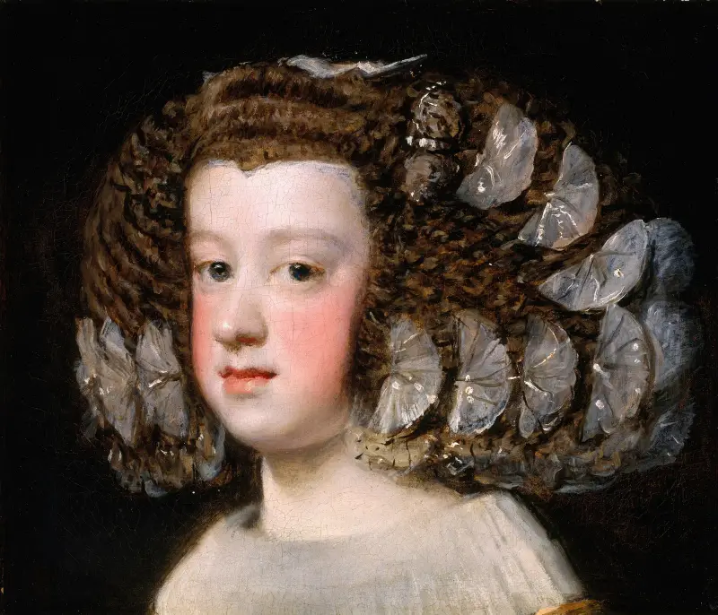 María Teresa (1638–1683), spansk infantinna av Diego Velázquez